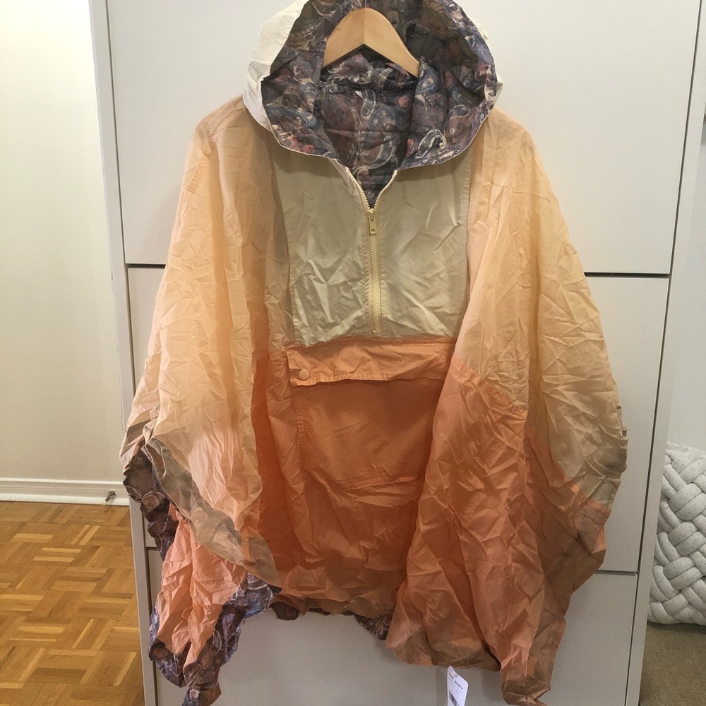 New Free People Rain Poncho